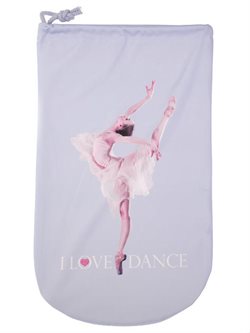 I love dance pose til balletsko lavendel