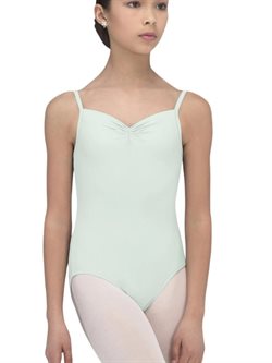 Flot balletdragt til piger med rynk i mintgrøn Wear Moi
