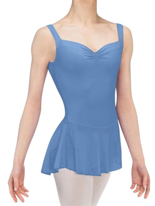 French blue balletdragt med skørt Wear Moi