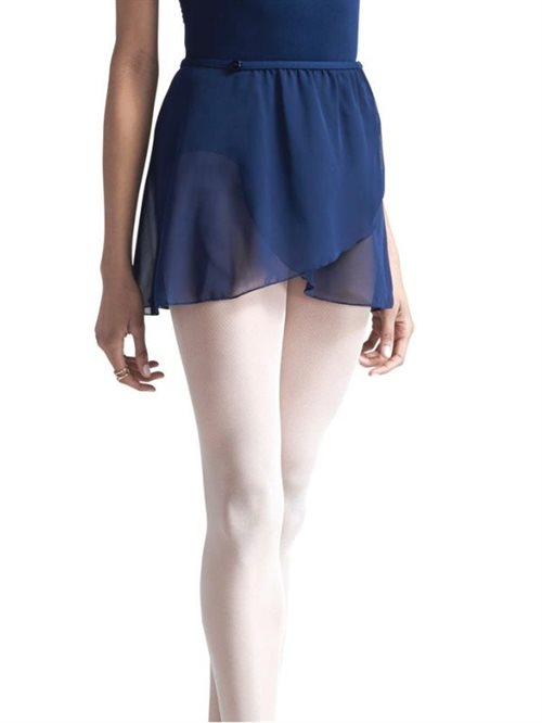 Capezio mørkeblå chiffon balletskørt til piger