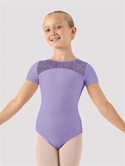 Bloch lilla balletdragt med flotte udskæringer