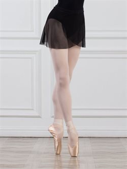 Pull-on mesh balletskørt fra Grishko i sort