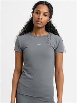 Drop of mindfulness Juni t-shirt - Slate Grey