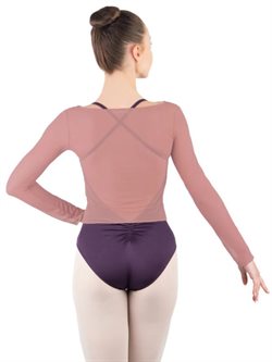 Ballet Rosa mesh overdel wildrose fra BalletRosa