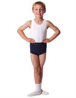 hvid drenge body til ballet