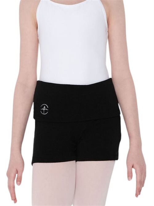 Sorte wear moi ballet strikshorts til børn