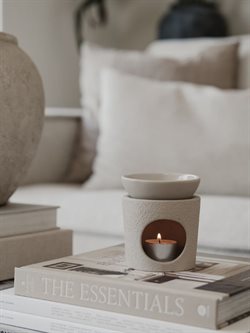 AYÛ keramik aromabrænder i råhvid