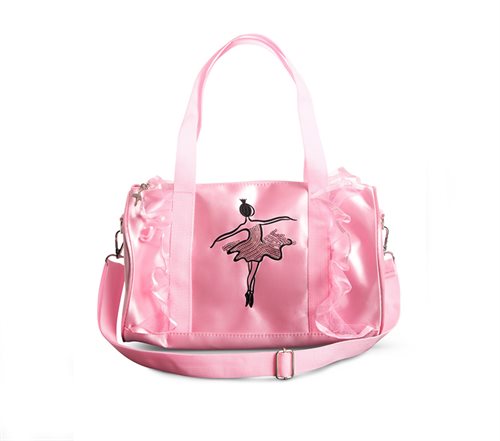 Den yndigste lyserøde ballettaske