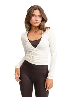 Drop of Mindfullness ballet wrap i cremehvid