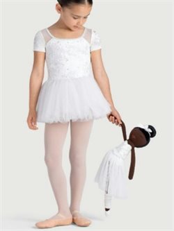 Sød ballerina dukke fra Bloch - Charlotte