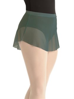 Kort olivengrøn BalletRosa balletskørt