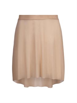 Mara Dancewear - mesh balletskørt i ivory cream