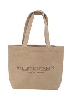 Balletbutikken beige filt net med brun print