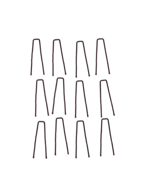 12 stk kraftige brune hårnåle 5cm/2" lange til ballet