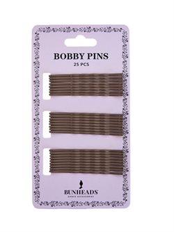 Bunheads lysebrune hårnåle - bobby pins