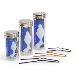 12 stk 7,6 cm lange kraftige blonde hårnåle til ballet