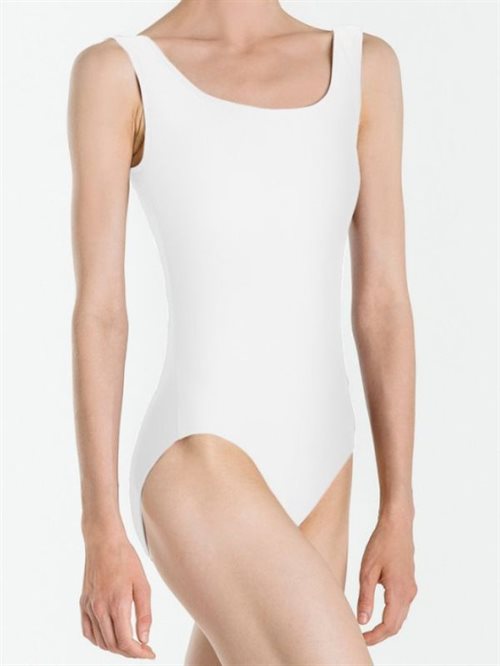 Hvid balletdragt med bred strop Wear Moi