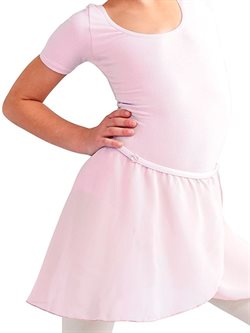 Capezio rosa chiffon balletskørt til piger