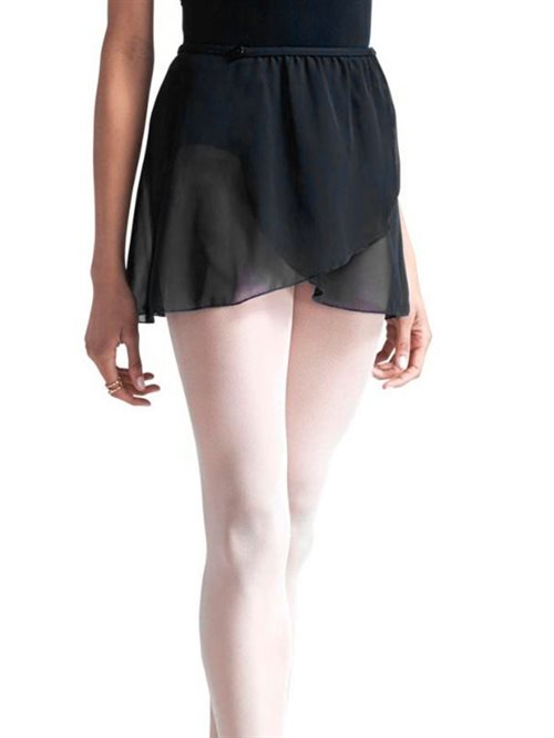 sort chiffon balletskørt fra Capezio