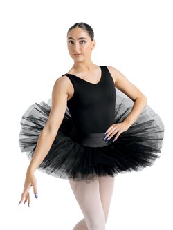 Tutu kort sort med trusse Capezio