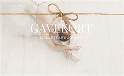GAVEKORT til Balletsko/tøj m.m