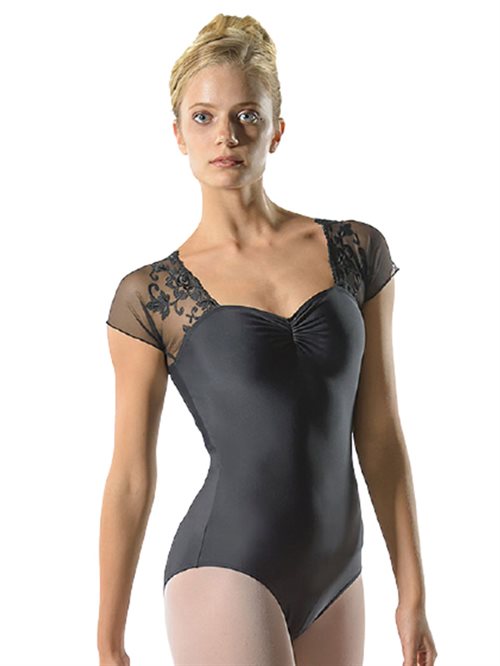 Justine sort balletdragt Balletrosa 