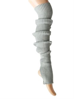 Lysegrå benvarmere Seré 85 cm