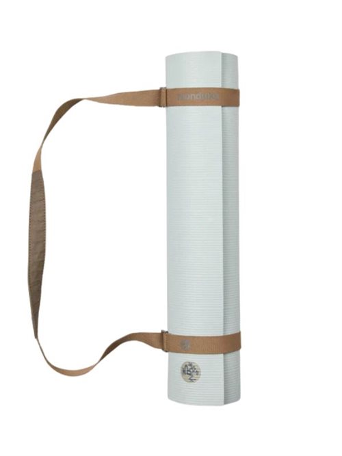 Manduka bærestrop til yogamåtter - brun