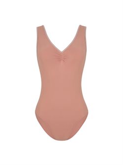 Brisa balletdragt fra Mara Dancewear i duset koralfarve