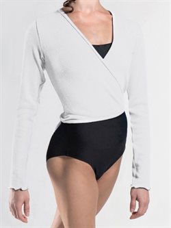 Wear moi hvid slå om ballet strik 