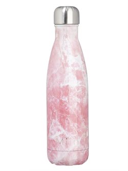 Rosa marmor drikkeflaske Miin bottle