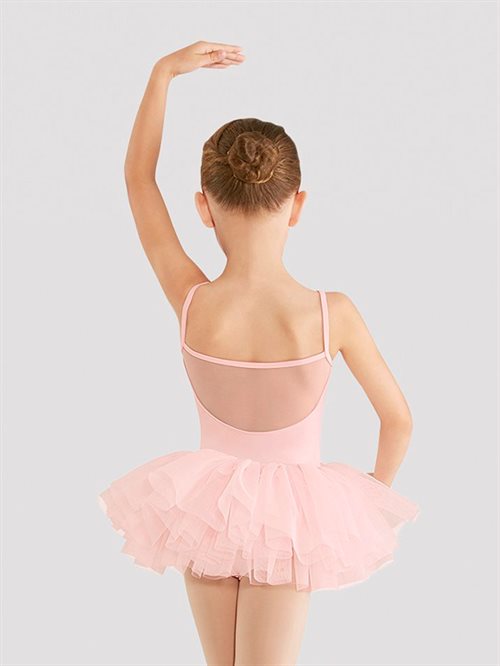 Rosa Tutu Balletdragt Med Smalle Stropper