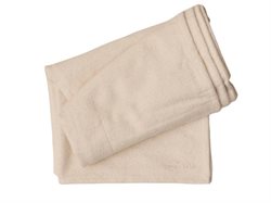 Beigefarvet yogatæppe fra Moonchild i ØKO bomuld