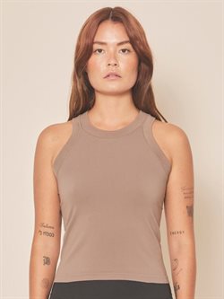 Moonchild brun tank top yoga og pilates