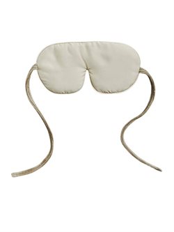 Sovemaske i råhvid fra Ayû