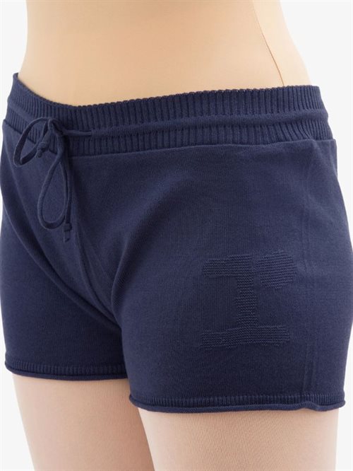 Repetto strik shorts i mørkeblå