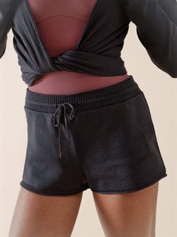 Repetto strik shorts i mørkegrå