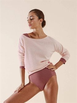 Repetto smuk lys rosa strik til ballet og hverdag