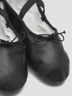 Bloch balletsko sort skind med splitsål - 1 par