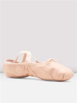 Blød balletsko med split sål 