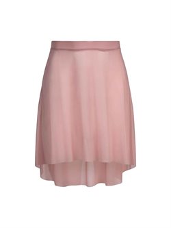 Mara Dancewear - mesh balletskørt i rose pink