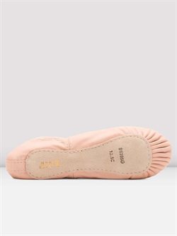 Bloch S0205 rosa blød balletsko med fuldsål