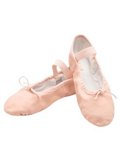 Bloch S0205 rosa balletsko med fuldsål - 1 par