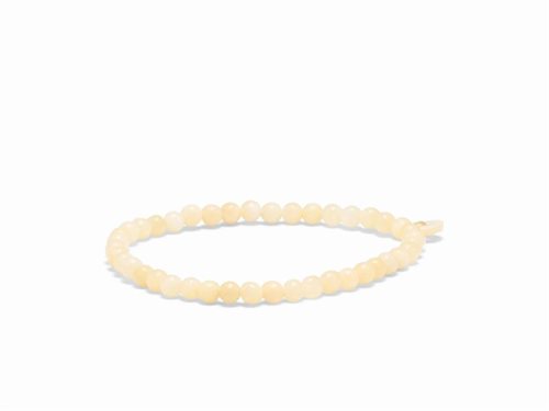 Soï gul jade armbånd - 4mm