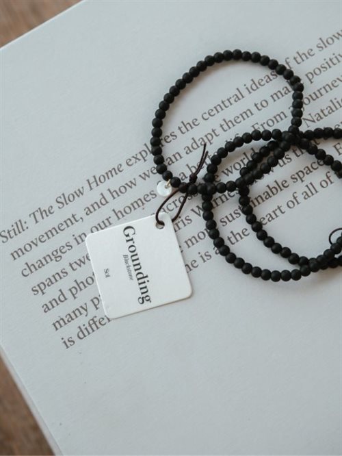 Soï blackstone armbånd - 4mm