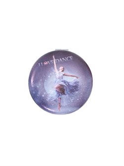 Lille spejl med print af balletdanser