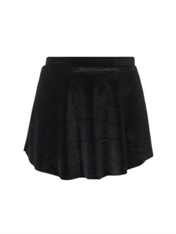 Mara Dancewear - velour balletskørt i sort