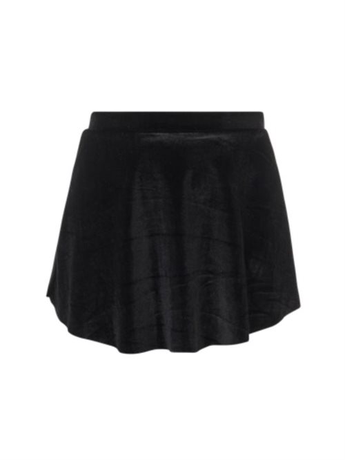 Mara Dancewear - velour balletskørt i sort