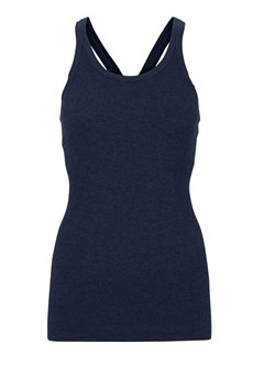 Y-tank top Bella Beluga - Sort